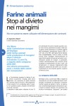 Farine animali - Stop al divieto nei mangimi