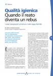 Qualit igienica - Quando il reato diventa un rebus