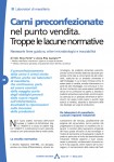 Carni preconfezionate nel punto vendita. Troppe le lacune normative