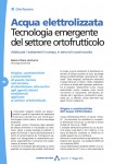 Acqua elettrolizzata - Tecnologia emergente del settore ortofrutticolo