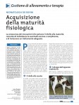 Acquisizione della maturit fisiologica