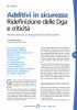 Additivi in sicurezza - Ridefinizione delle Dga e criticit�
