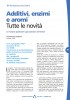 Additivi, enzimi e aromi - Tutte le novit�