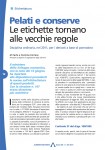 Pelati e conserve - Le etichette tornano alle vecchie regole