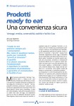 Prodotti ready to eat - Una convenienza sicura