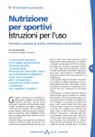 Nutrizione per sportivi - Istruzioni per l'uso