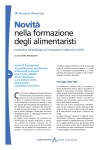 Novit� nella formazione degli alimentaristi