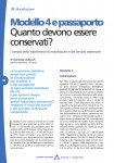Modello 4 e passaporto - Quanto devono essere conservati?