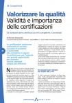 Validit� e importanza delle certificazioni