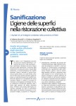 L'igiene delle superfici nella ristorazione collettiva