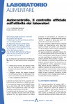Autocontrollo, il controllo ufficiale sull'attivit� dei laboratori