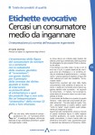 Etichette evocative - Cercasi un consumatore medio da ingannare