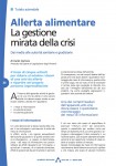 Allerta alimentare. La gestione mirata della crisi