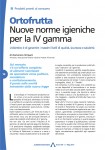 Ortofrutta. Nuove norme igieniche per la IV gamma