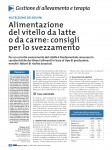Alimentazione del vitello da latte o da carne: consigli per lo svezzamento