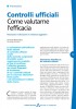 Controlli ufficiali - Come valutarne l’efficacia Controlli ufficiali - Come valutarne l’efficacia