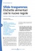 Etichette alimentari: cos le nuove regole