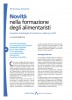 Novit nella formazione degli alimentaristi