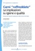 Carni 'raffreddate' - Le implicazioni su igiene e qualit