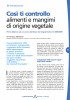 Cos ti controllo alimenti e mangimi di origine vegetale