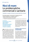 Ricci di mare - Le problematiche commerciali e sanitarie